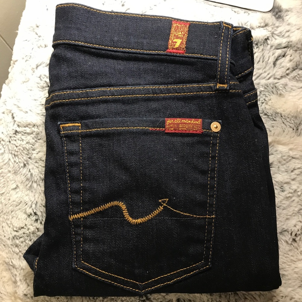 7 for All Mankind Gwenevere high rise ankle skinny